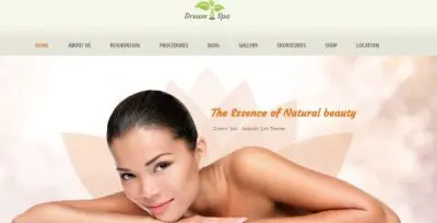 Dream Spa – Salon, Spa WordPress Theme