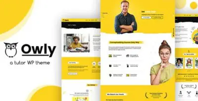 Owly – Tutoring & eLearning WP Theme