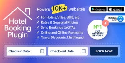 Hotel Booking WordPress Plugin – MotoPress Hotel Booking